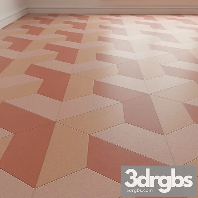 Ceramic Granite Tile 30 3D Model Download