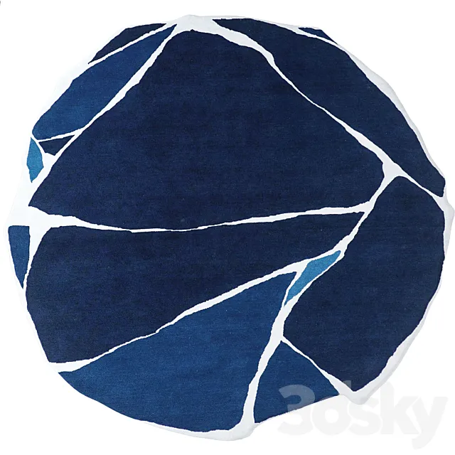 Ceramic Rug 3D Model Ceramic Rug 3D Model