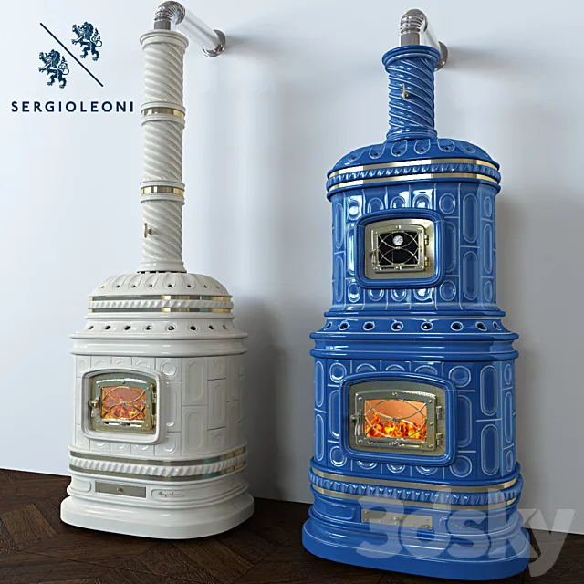 Ceramic stove 3DModel