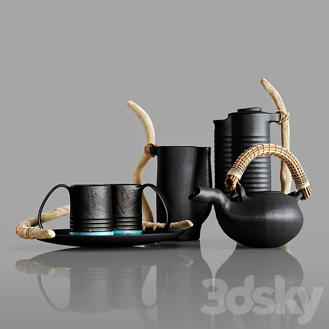 Ceramic Tableware 3DModel