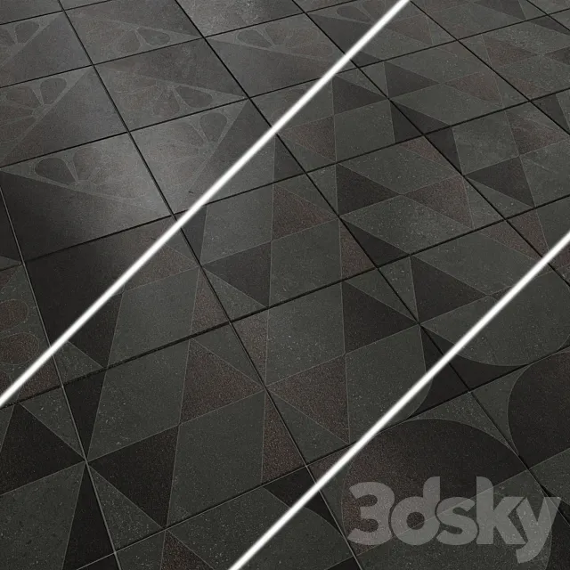 Ceramic Tile Kerama Marazzi MATRIX 20×20 3D Model Ceramic Tile Kerama Marazzi MATRIX 20×20 3D Model