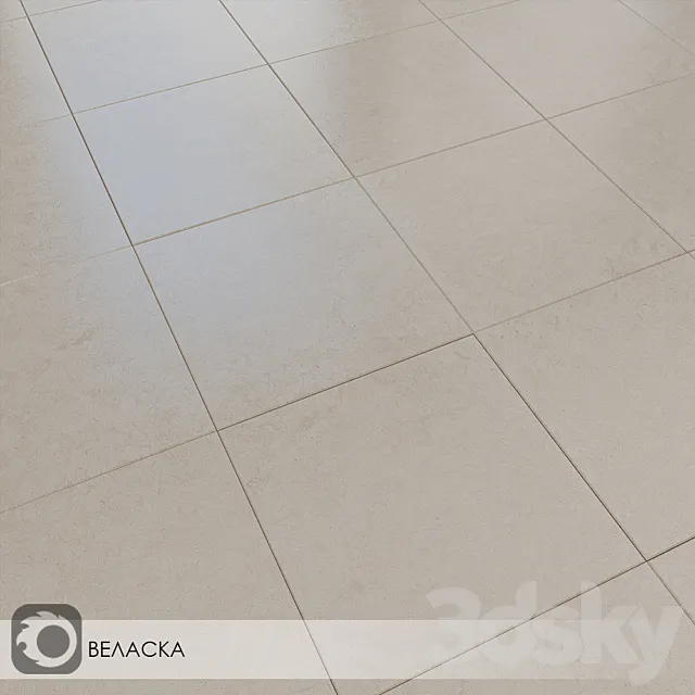 Ceramic Tile Kerama Marazzi Velaska 60×60 3D Model