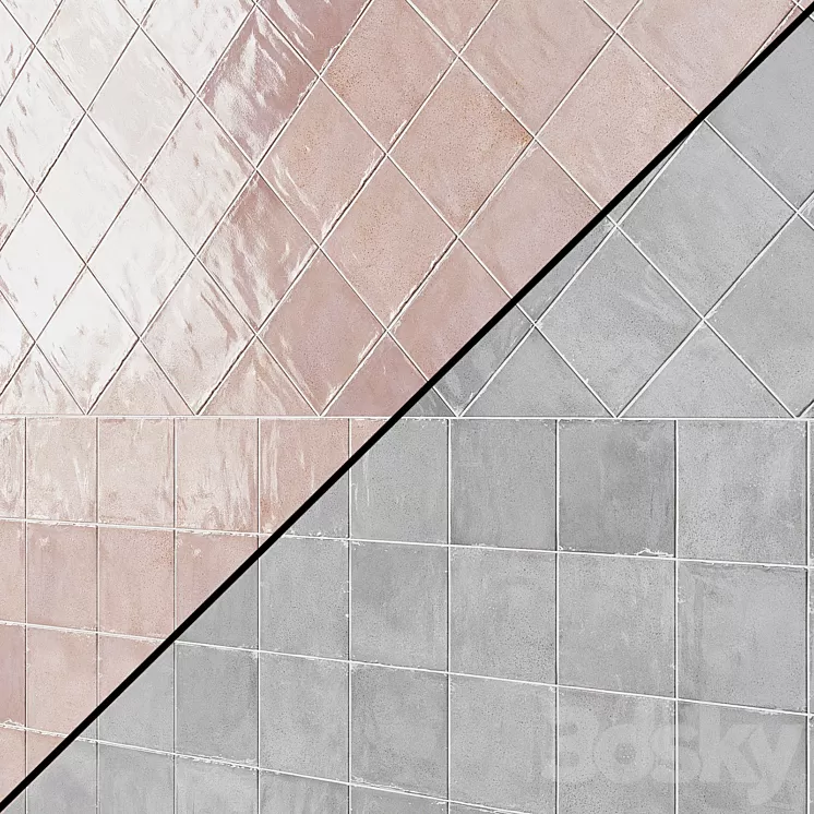 Ceramic tiles EQUIPE ALTEA \/ EKIPE ALTEA in the format 10×10 cm 3D Model Free Download