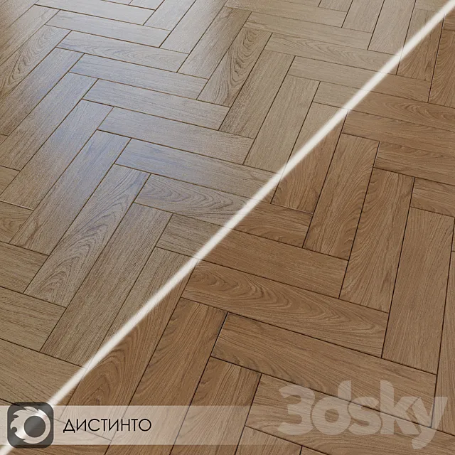 Ceramic Tiles Kerama Marazzi Distinto 15×60 3D Model