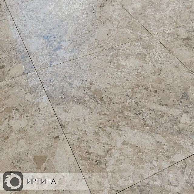 Ceramic Tiles Kerama Marazzi Irpin 3D Model