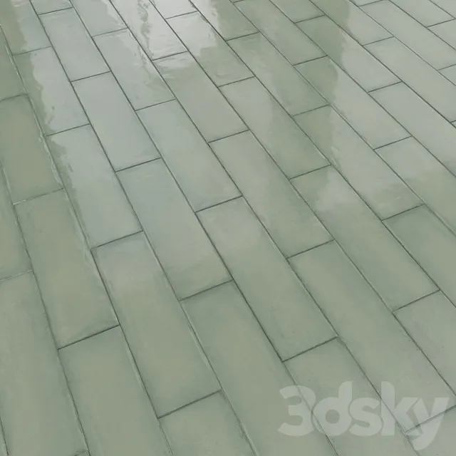 Ceramic Tiles Kerama Marazzi MONPARNACE 3D Model Ceramic Tiles Kerama Marazzi MONPARNACE 3D Model