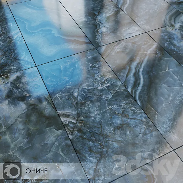 Ceramic Tiles Kerama Marazzi Oniche 60×1195 3D Model