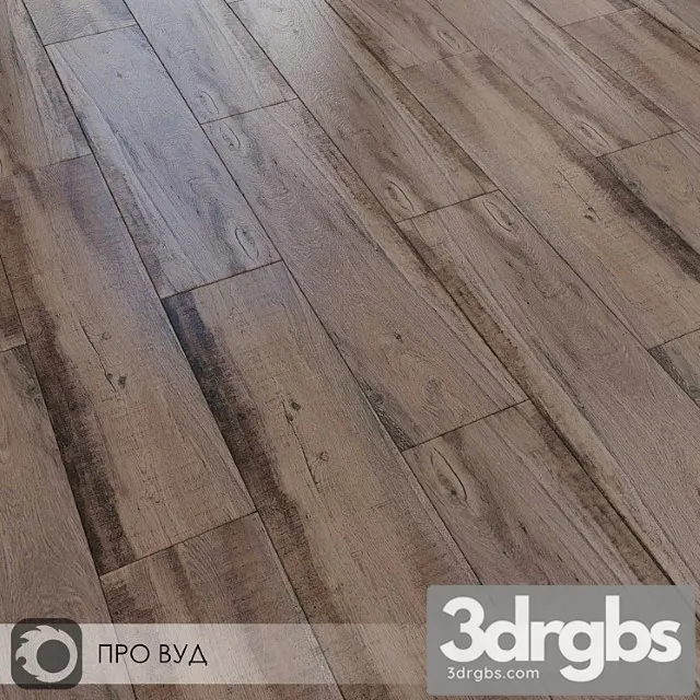 Ceramic tiles kerama marazzi pro wood 3D Model Download