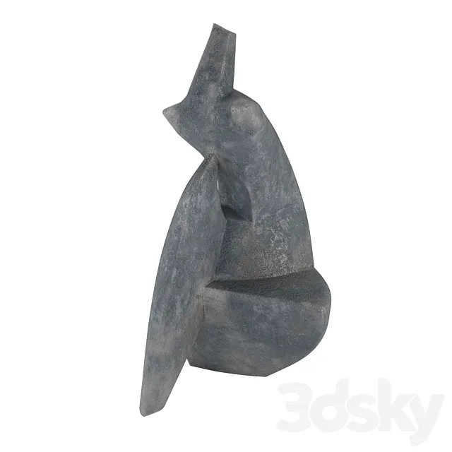 Ceramic Woman Decor 3DModel Ceramic Woman Decor 3DModel