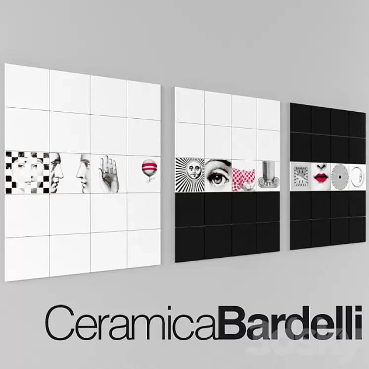 Ceramica Bardelli (Fornasettiana) 3D Model