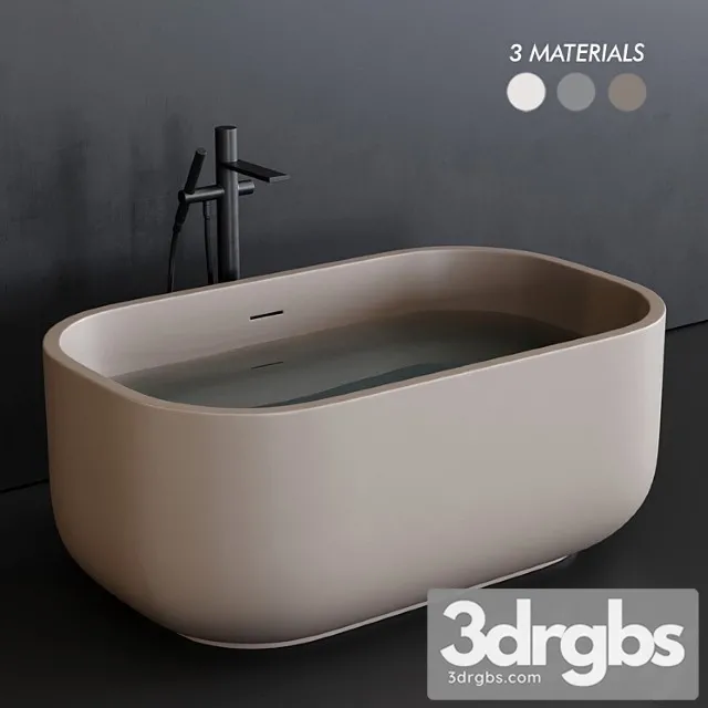 Ceramica Cielo Dafne Art Dabat Bathtub 3D Model Download