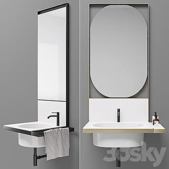 Ceramica Cielo Elle set 3DModel Ceramica Cielo Elle set 3DModel