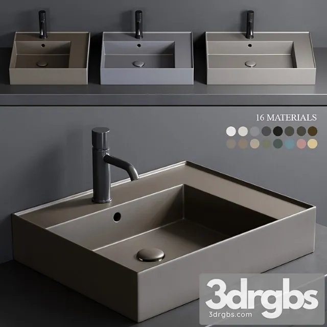 Ceramica Cielo Enjoy E Amedeo Washbasin 3D Model Download Ceramica Cielo Enjoy E Amedeo Washbasin 3D Model Download