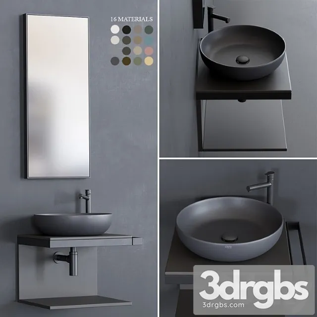 Ceramica Cielo Multiplo Set 1 3D Model Download