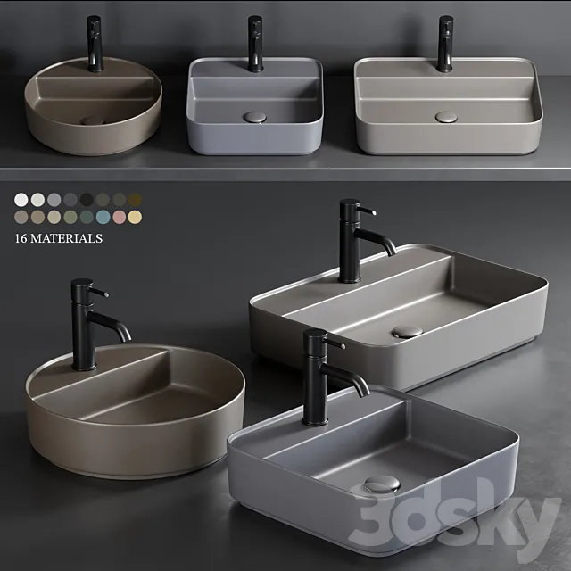Ceramica Cielo Shui Comfort Washbasin 3DModel