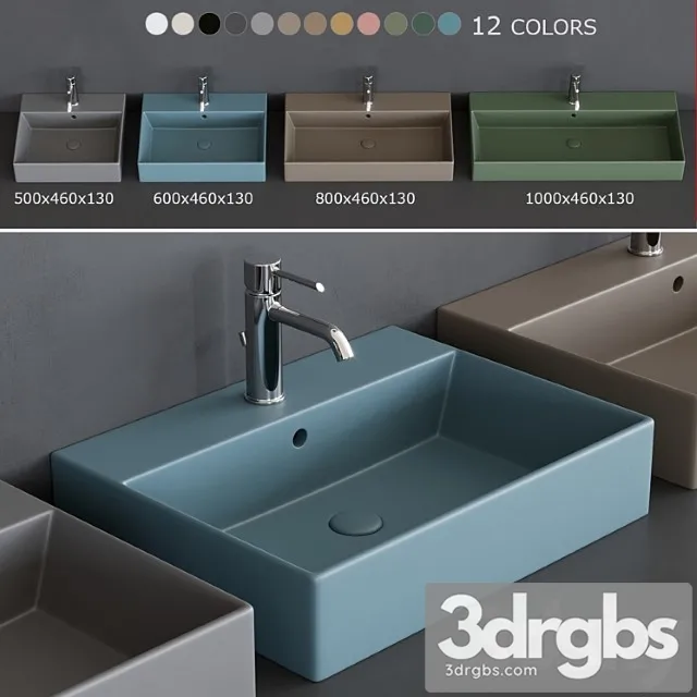 Ceramica Cielo Smile Wash Basin 3D Model Download Ceramica Cielo Smile Wash Basin 3D Model Download