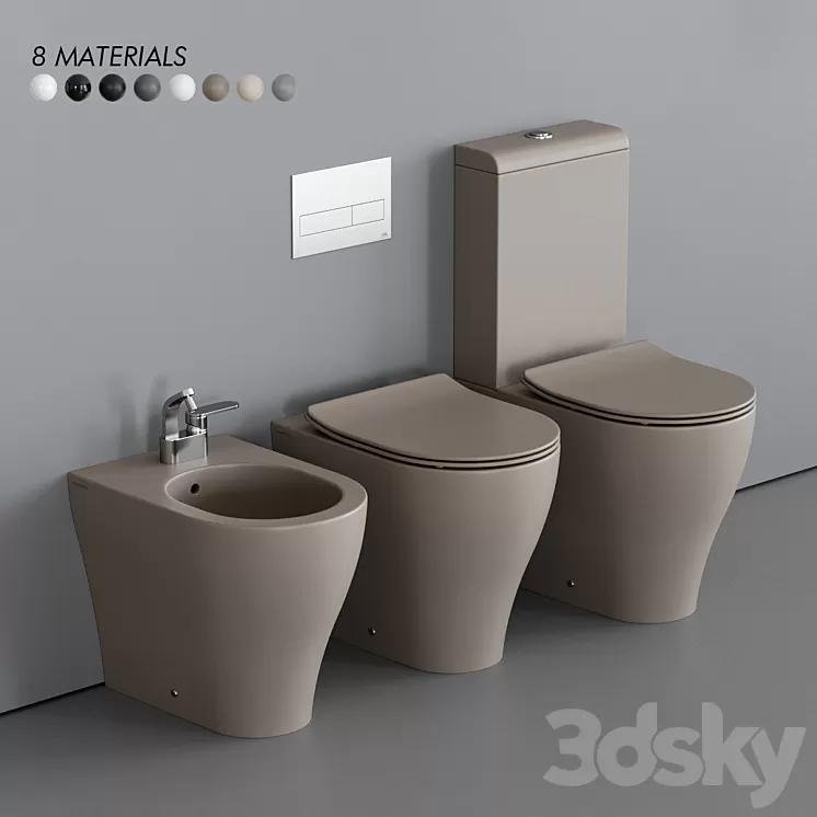 Ceramica Flaminia App WC 3D Model
