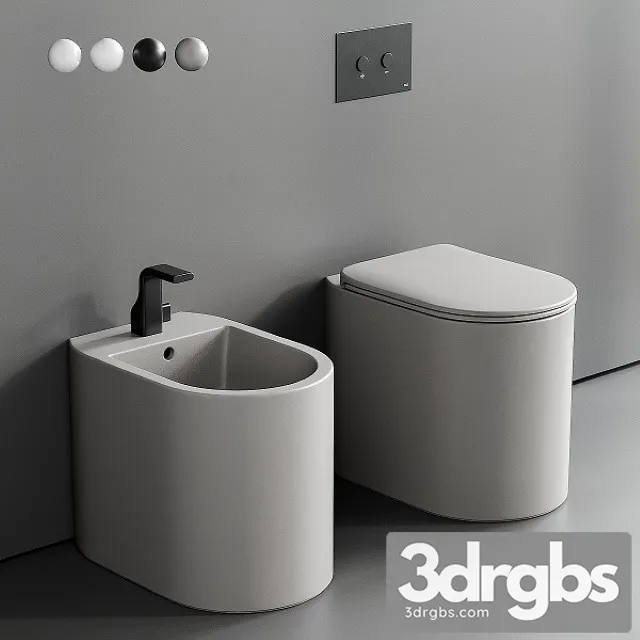 Ceramica Flaminia Astra WC 3D Model Download