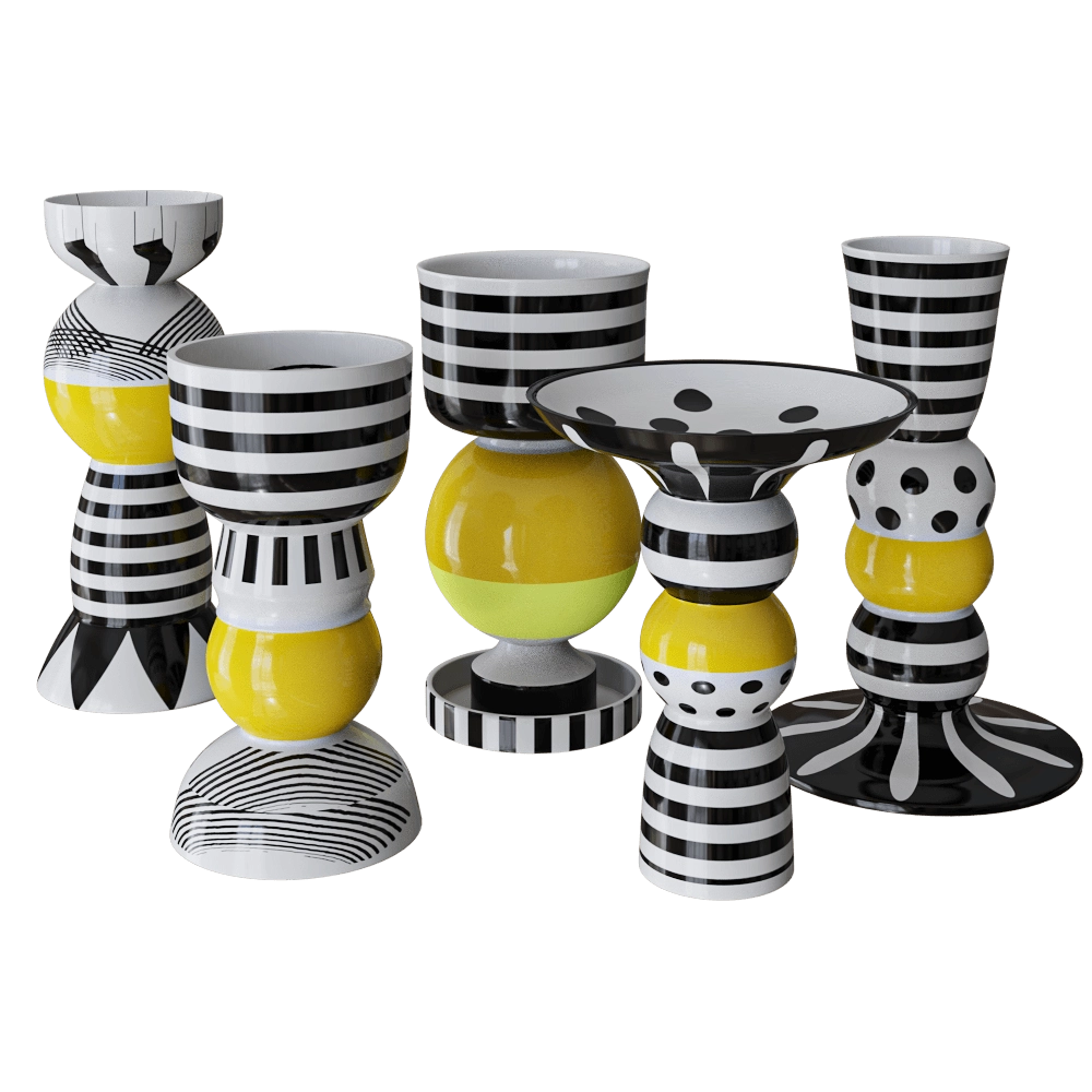 Ceramum – Candlestick “Memphis” 3D Model