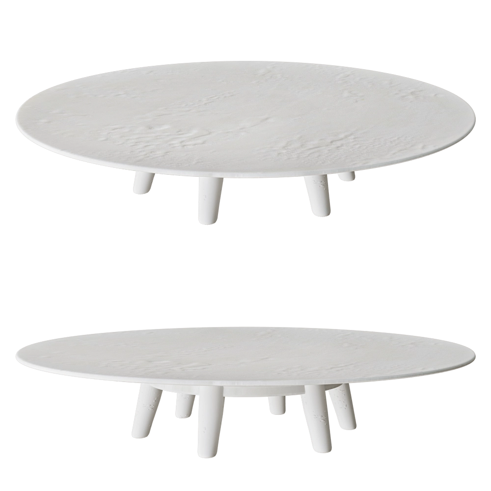 Ceramum – Ceramic dish with legs 3D Model