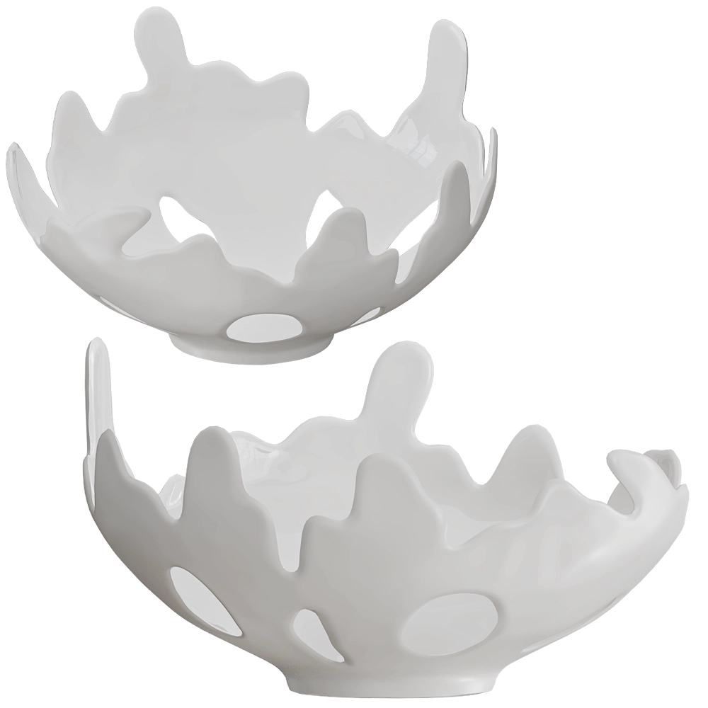 Ceramum – Vase Koral white 3D Model