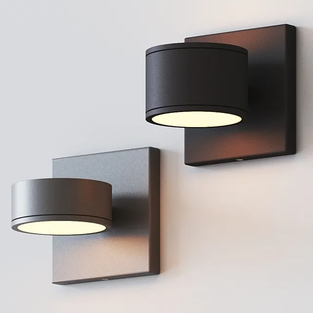 Ceres Outdoor Wall Sconce by Oxygen Lighting 3D Model