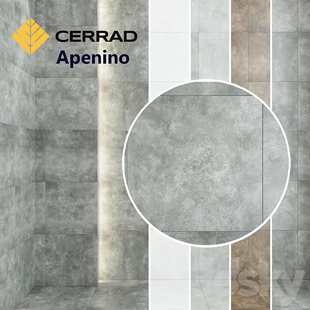Cerrad Apenino tile 3DModel Cerrad Apenino tile 3DModel