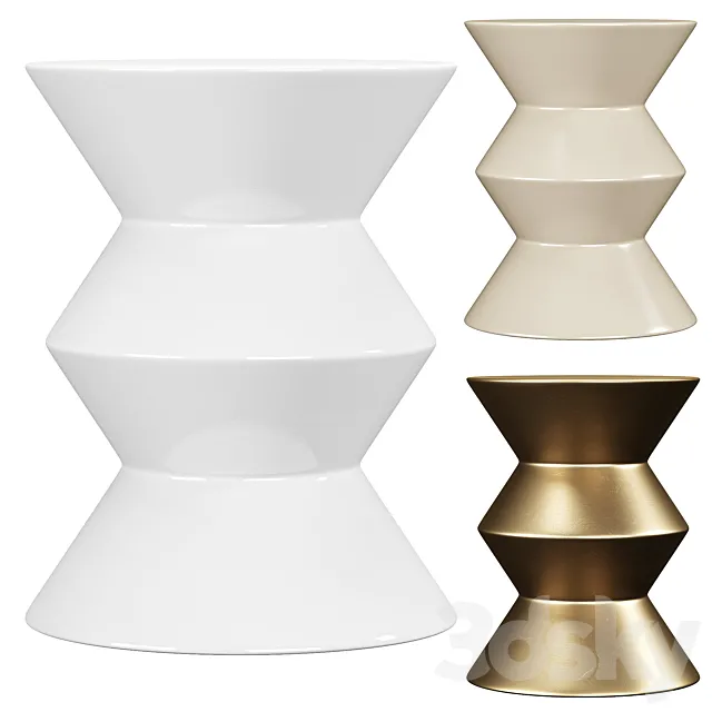 Cesar Table By Minotti 3D Model Cesar Table By Minotti 3D Model