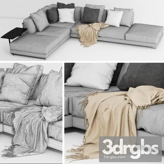 Cestone Sofa 01 3D Model Download Cestone Sofa 01 3D Model Download