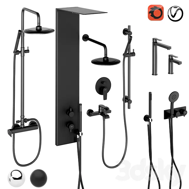 Cezares set 03 3D Model