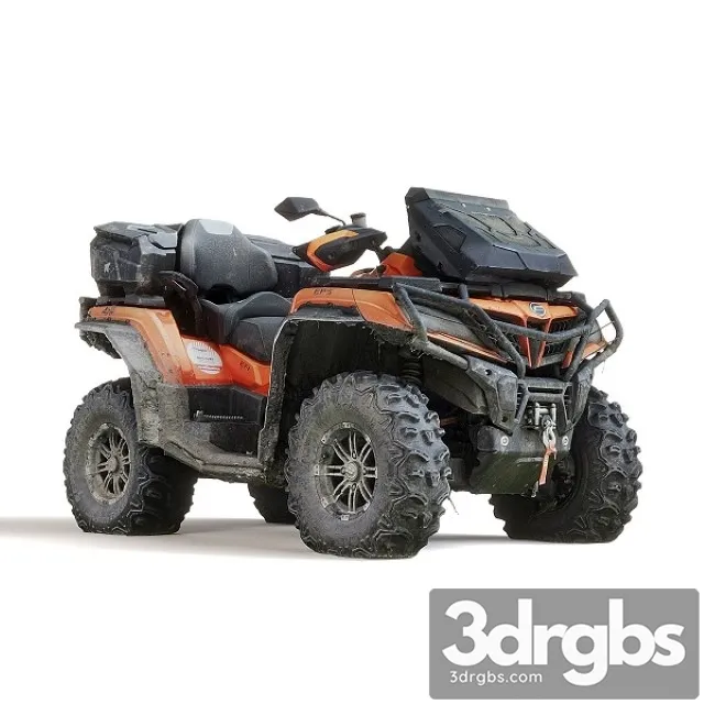 CF Moto X10 3D Model Download