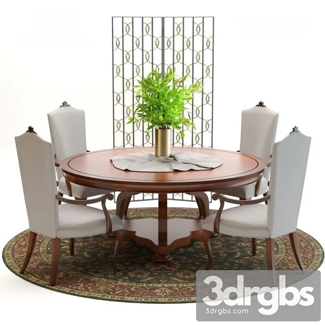 CG Dining Set 3D Model Download CG Dining Set 3D Model Download