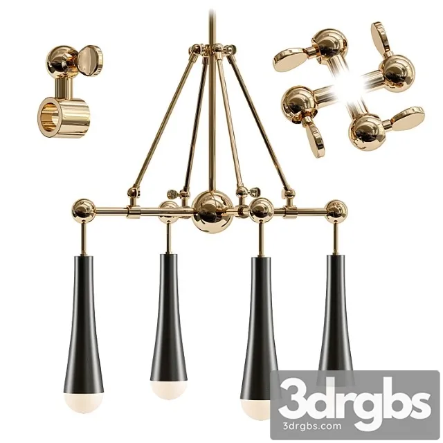 Ch buy tupelo 4 light 3D Model Download