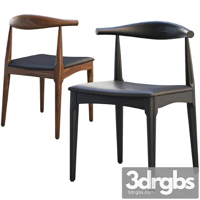 Ch20 elbow chair 2 3D Model Download