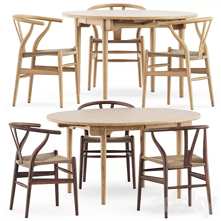 CH24 CH337 by Carl Hansen & Son 3D Model