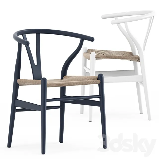 CH24 Soft by Carl Hansen 3D Model