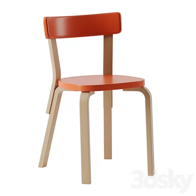 Chair 69 by Artek 3D Model