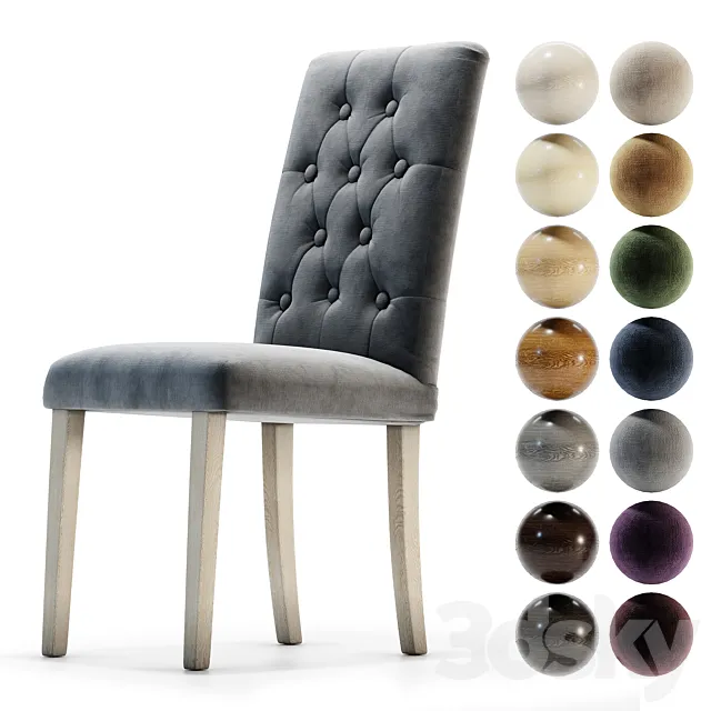 Chair Alban 3D Model