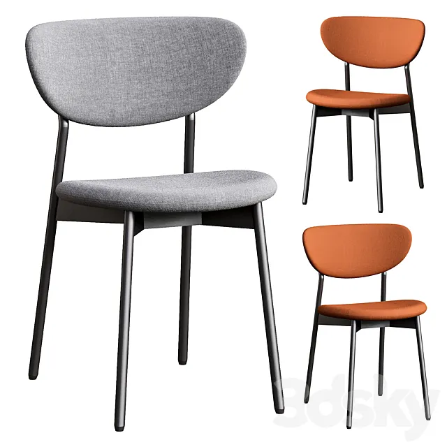 Chair Alex Gray by divan.ru 3D Model