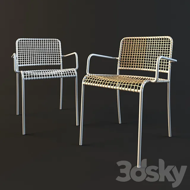 CHAIR ALLU 24_224 GERVASONI 3D Model CHAIR ALLU 24_224 GERVASONI 3D Model