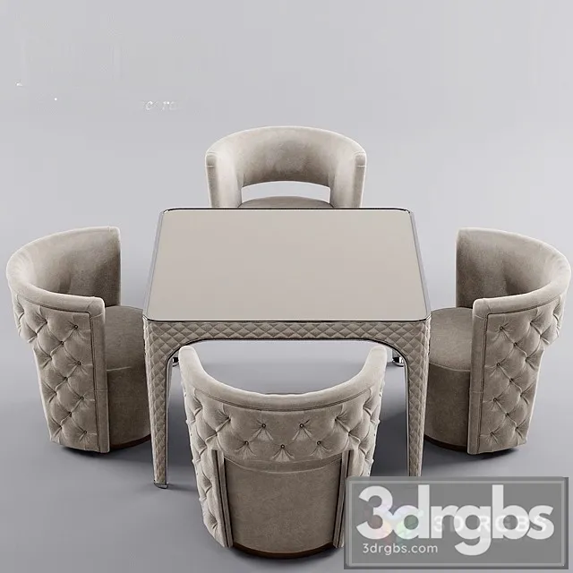 Chair and Table Rugiano Giotto 3D Model Download Chair and Table Rugiano Giotto 3D Model Download