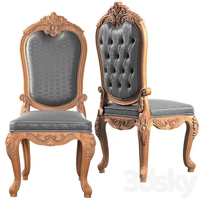 Chair Asnaghi Interiors LA BOUTIQUE 3DModel Chair Asnaghi Interiors LA BOUTIQUE 3DModel