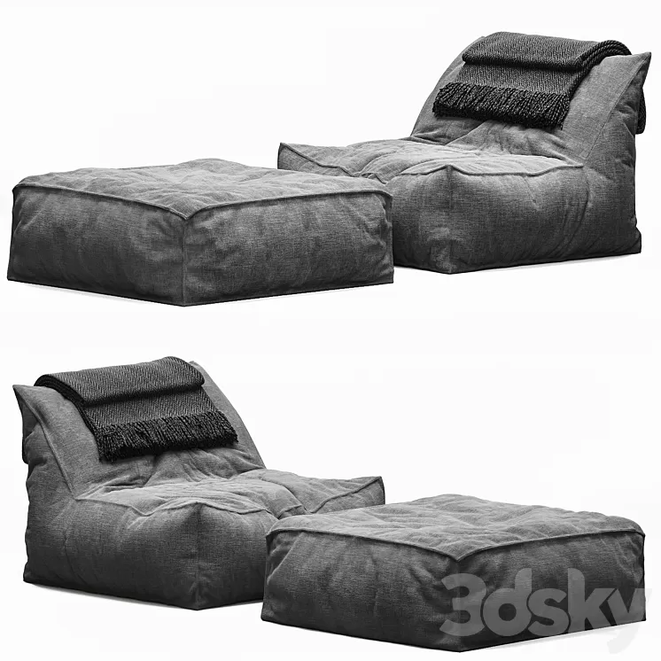 chair bag 13 3D Model chair bag 13 3D Model