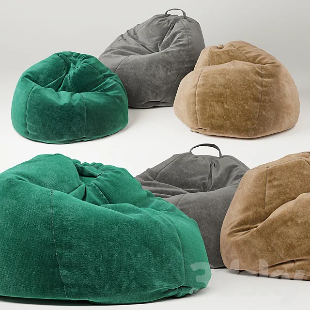 chair bag 3DModel chair bag 3DModel