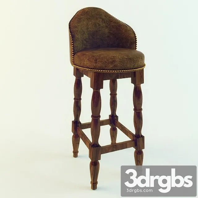 Chair bar 2 3D Model Download