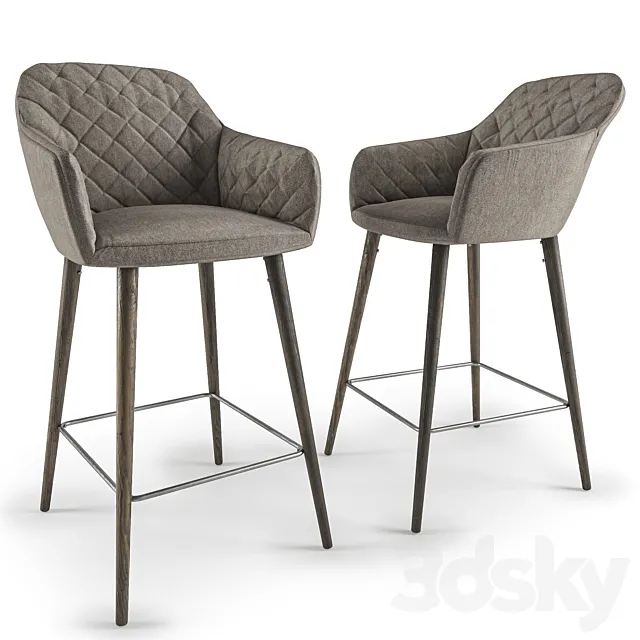 Chair bar Сceptcept Antiba 3D Model