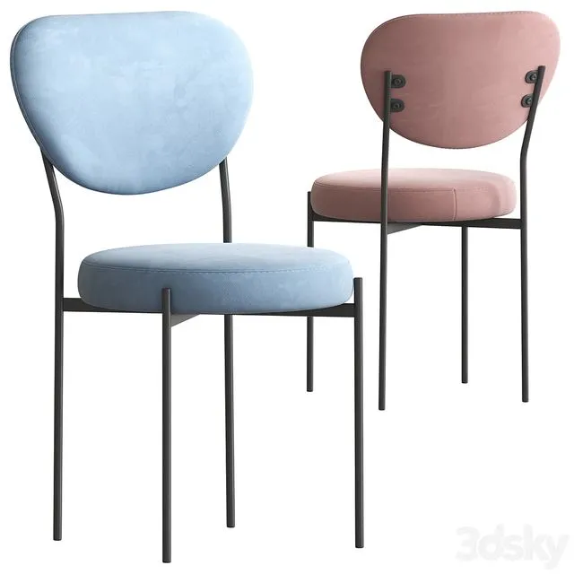 Chair Barbara by Stoolgroup 3D Model Chair Barbara by Stoolgroup 3D Model