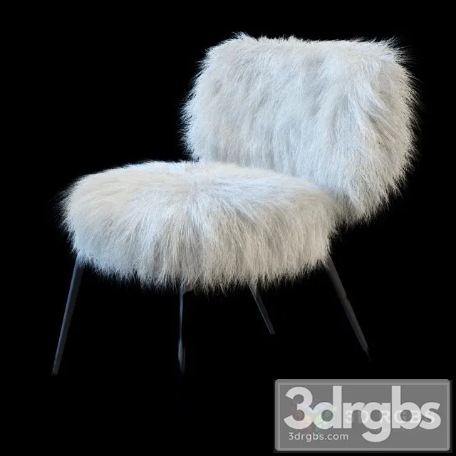 Chair Baxter Nepal 02 3D Model Download