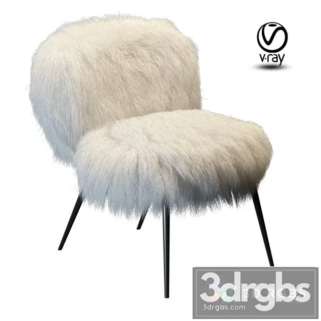 Chair Baxter Nepal 3D Model Download