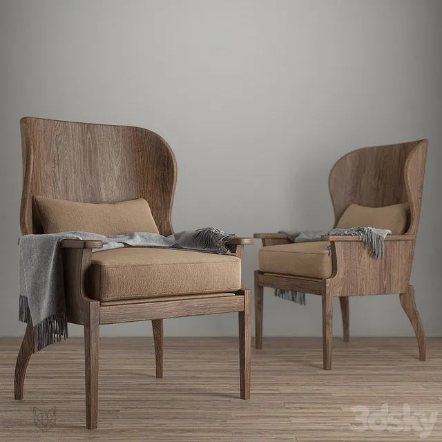 Chair beaumont 3D Model